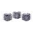Linziclip Mini Hair Clip - Black With Pebbles