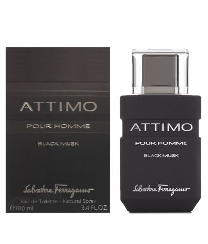 Salvatore Ferragamo Attimo Black Musk toaletní voda 100 ml pro muže