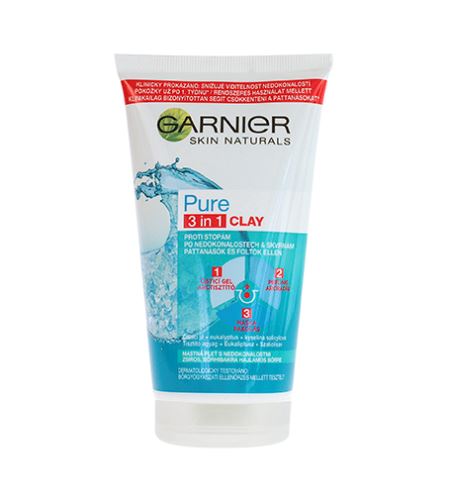 Garnier Skin Naturals Pure čistící gel peeling a maska 3v1 150 ml
