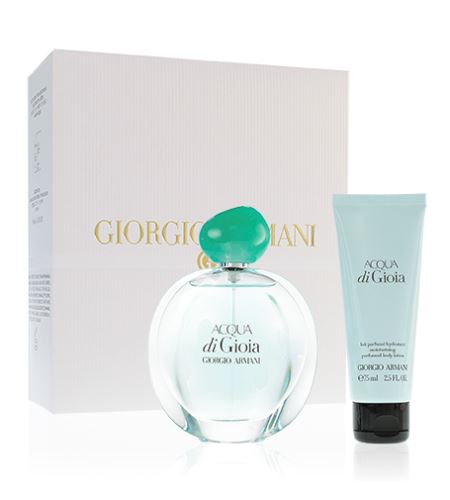 Giorgio Armani Acqua di Gioia dárková sada pro ženy parfémovaná voda 100 ml + tělové mléko 75 ml