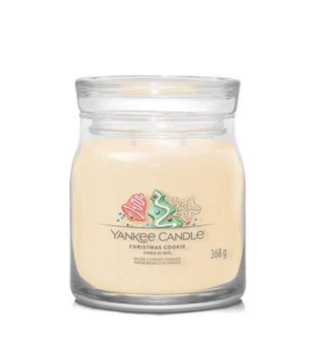 Yankee Candle Christmas Cookie signature svíčka střední 368 g