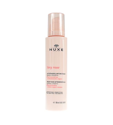 Nuxe Very Rose krémové odličovací mléko 200 ml