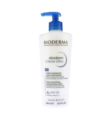 Bioderma Atoderm Ultra-Nourishing Moisturising Cream 500ml
