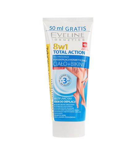 Eveline Cosmetics Body Therapy Professional Total Action multifunkční depilační krém 8v1 200 ml