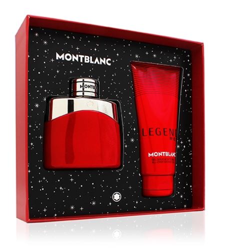 Montblanc Legend Red dárková sada pro muže parfémovaná voda 50 ml + sprchový gel 100 ml