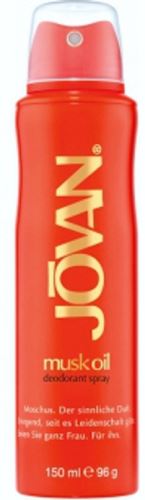 Jovan Musk Oil Deodorant Spray W 150 ml