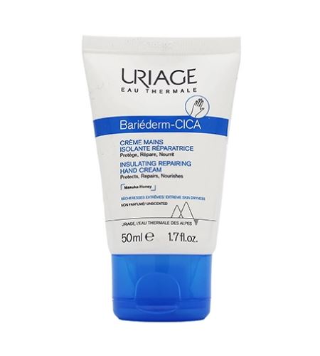 URIAGE Bariéderm-CICA Insulating Repairing Hand Cream ochranný regenerační krém na ruce 50 ml