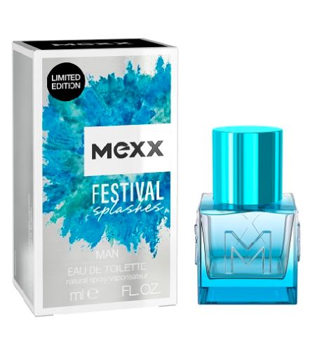 Mexx Festival Splashes Man toaletní voda pro muže 50 ml
