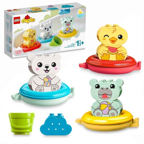 LEGO® DUPLO® 10965 Legrace ve vaně: Plovoucí vláček se zvířátky
