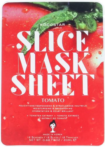 Kocostar Slice Mask Sheet hydratační a rozjasňující plátková maska 20 ml   Tomato