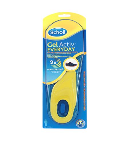 Scholl GelActive Everyday Gel Shoe Inserts M 1pair
