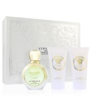 Versace Eros Pour Femme dárková sada pro ženy toaletní voda 50 ml + tělové mléko 50 ml + sprchový gel 50 ml