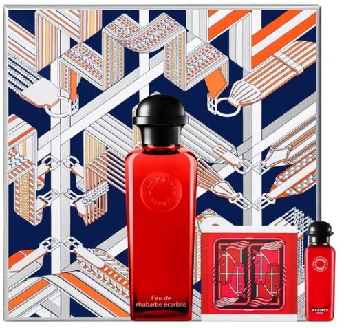 Hermes Eau de Rhubarbe Ecarlate eau de cologne unisex 100 ml gift set
