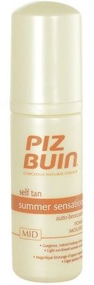Piz Buin Summer Sensation Self Tan Foam Mousse MID 50 ml