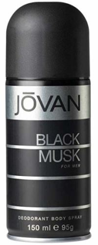 Jovan Musk Black For Men Deodorant Body Spray M 150 ml