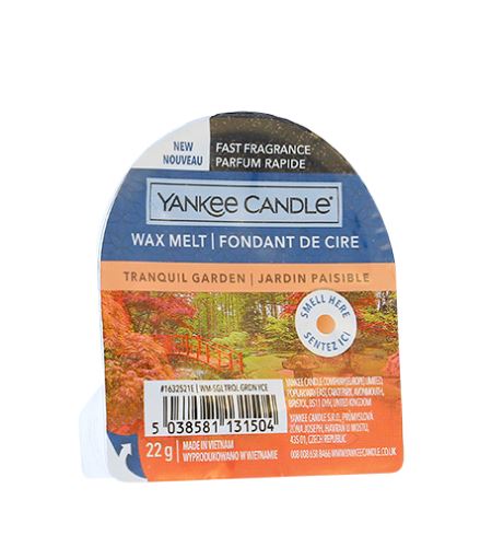 Yankee Candle Tranquil Garden vonný vosk 22 g