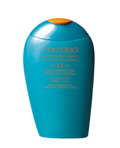 Shiseido Sun Protection opalovací mléko na obličej a tělo SPF 15 150 ml