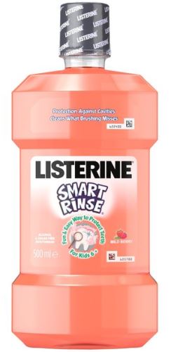 Listerine Smart Rinse Mild Berry ústní voda pro děti 500 ml