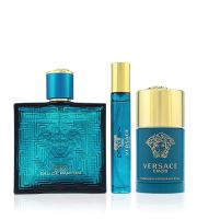 Versace Eros dárková sada pro muže toaletní voda 100 ml + deostick 75 g + toaletní voda 10 ml (1)