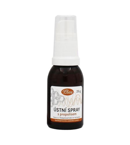 Pleva Mouth Spray with Propolis ústní spray s propolisem 25 g