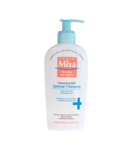 Mixa Optimal Tolerance odličovací mléko pro citlivou pleť 200 ml