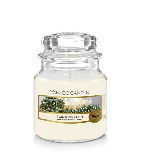 Yankee Candle Twinkling Lights vonná svíčka 104 g