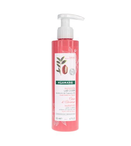 Klorane Cupuaçu hibiscus flowers light moisturizing and nourishing body lotion 200 ml