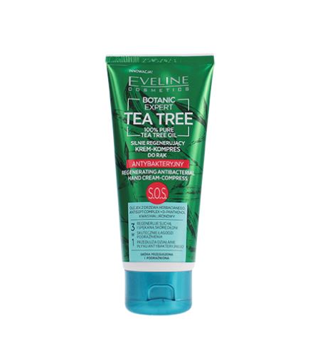 Eveline Cosmetics Botanic Expert Tea Tree silně regenerační krém-maska na ruce 100m