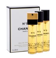 Chanel N°5 Eau De Parfum eau de parfum for women 3x20 ml náplň (1)