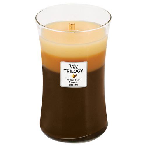 WoodWick Café Sweets vonná svíčka s dřevěným knotem 609,5 g