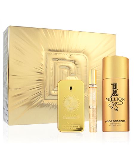 Paco Rabanne 1 Million eau de parfum for men 50 ml + 150 ml + 10 ml gift set