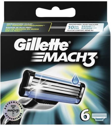 Gillette Mach3 náhradní břity