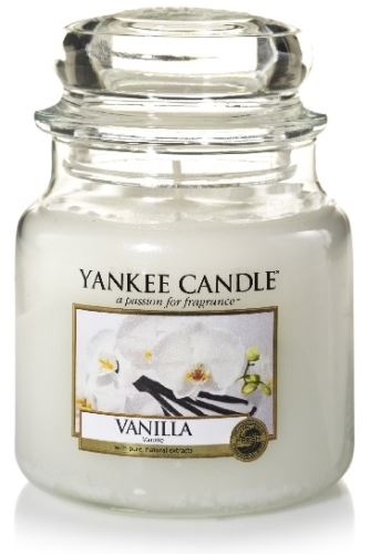 Yankee Candle Vanilla vonná svíčka 411 g
