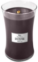 WoodWick Black Plum Cognac vonná svíčka s dřevěným knotem 609,5 g (1)