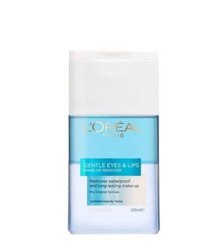 L'Oréal Paris Gentle Eye & Lips Make-Up Remover two-component eye and lip make-up remover 125 ml