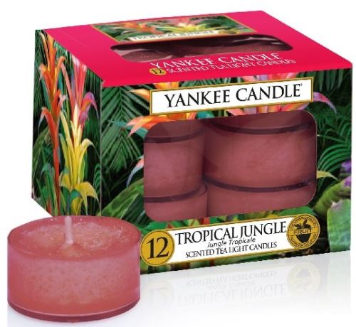 Yankee Candle Tropical Jungle čajová svíčka 12 x 9,8 g