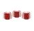 Linziclip Mini Hair Clip - Red Glitter