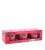 Yankee Candle Red Raspberry votivní svíčka ve skle 3 x 37 g