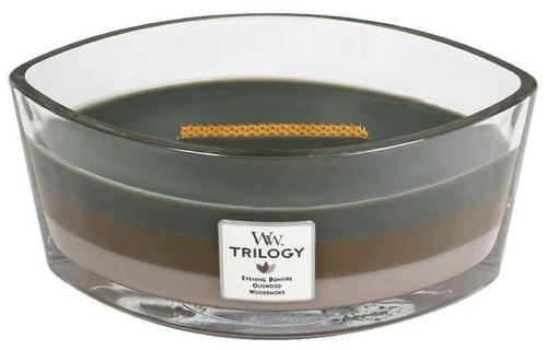 WoodWick Cozy Cabin vonná svíčka s dřevěným knotem 453,6 g