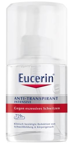 Eucerin 72h Intensive Antiperspirant Spray antiperspirant ve spreji 30 ml unisex