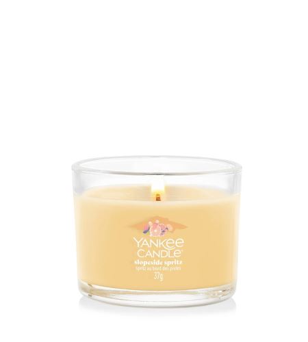 Yankee Candle Slopeside Spritz votivní svíčka ve skle 37 g