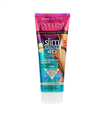 Eveline Cosmetics Slim Extreme 4D Scalpel sérum proti celulitidě s chladivým účinkem 250 ml