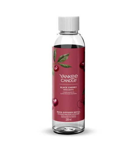 Yankee Candle Black Cherry signature náplň do vonného difuzéru 250 ml