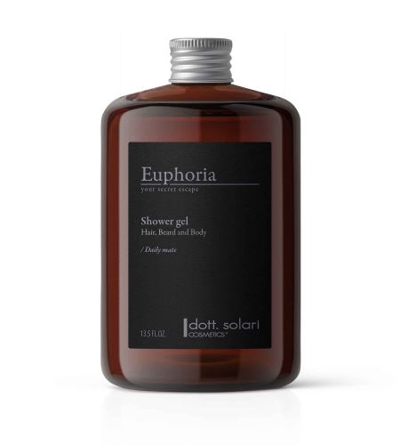 Euphoria Shower Gel sprchový gel na vlasy, vousy a tělo 400 ml