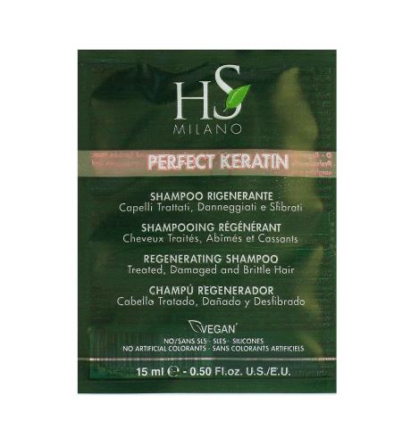 HS Milano Perfect Keratin Shampoo Sachet vzorek 15 ml