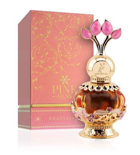 Khadlaj Pink Musk parfémovaný olej pro ženy 20 ml