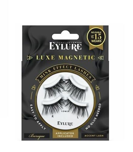 Eylure Luxe Magnetic Mink Effect magnetické umělé řasy Baroque Accent Lash