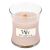 WoodWick Vanilla &amp; Sea Salt scented candle with wooden wick 85 g