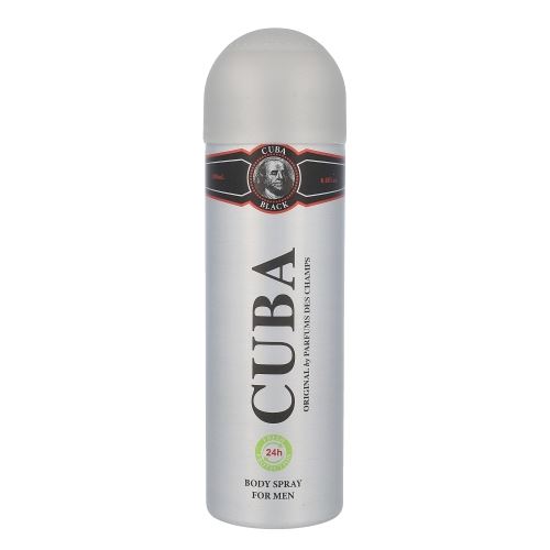 Cuba Black deodorant ve spreji 200 ml pro muže