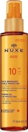 Nuxe Sun suntan oil for women 150 ml